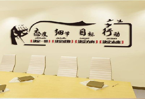 范县企业文化墙主要展示什么？