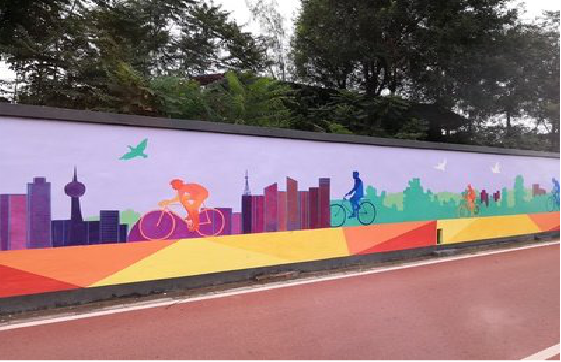 范县墙体彩绘-围墙