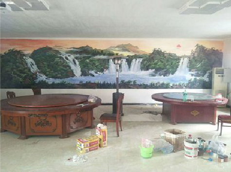 范县墙绘-写实风景