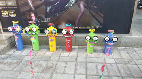 范县商业区彩绘