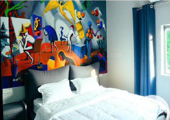 范县对于酒店的墙体彩绘而言更注重哪些方面？