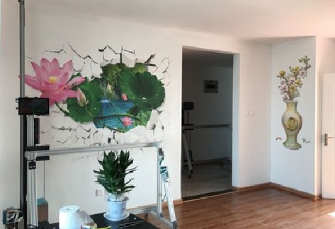 范县墙体彩绘相比墙纸的优势。