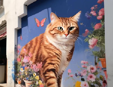 范县自己绘制有个性的手绘墙