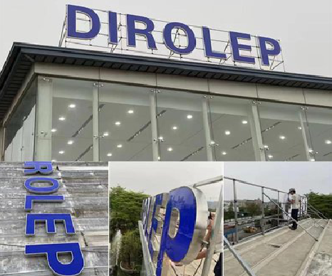 范县楼顶发光字安装的注意事项。